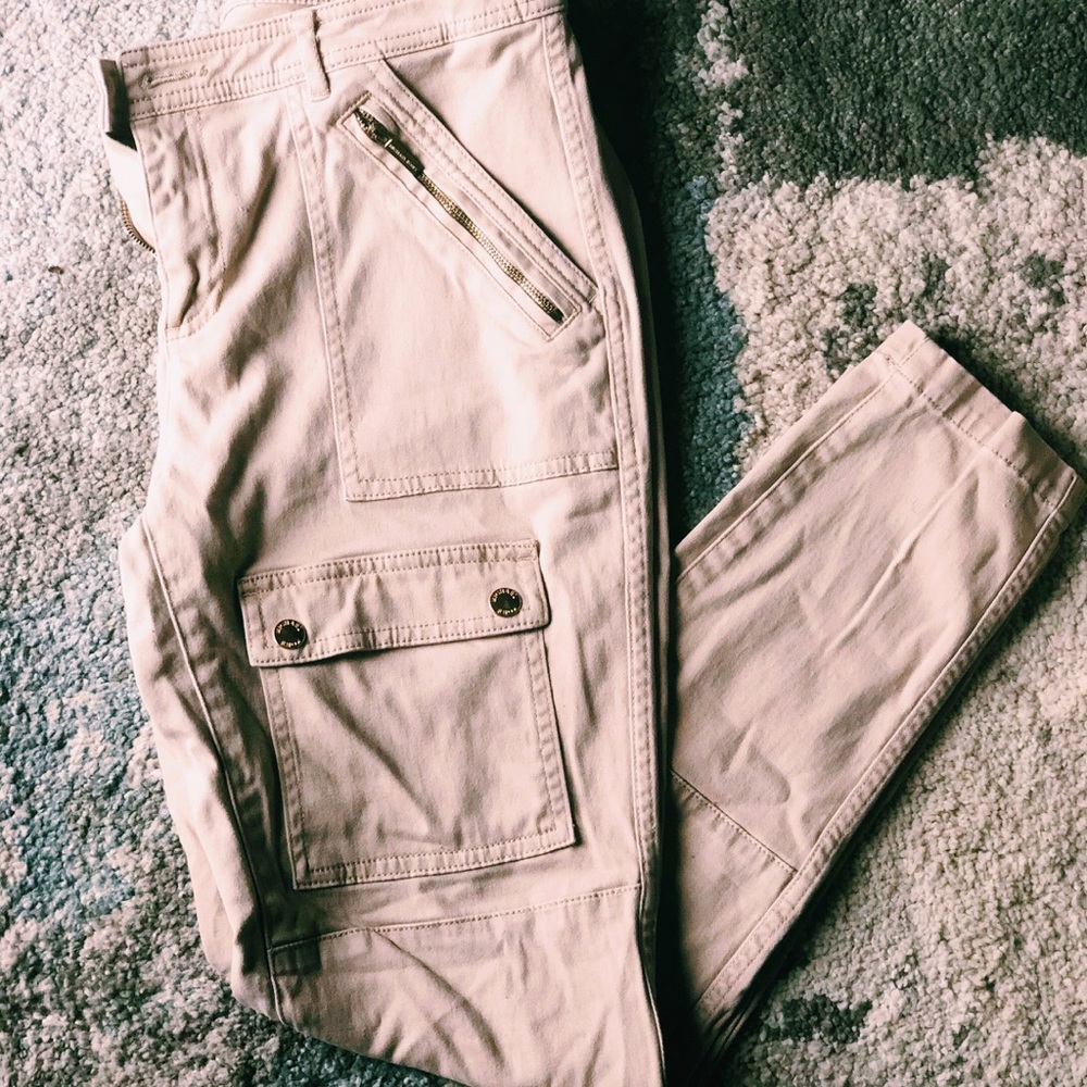 Michael Kors Khaki Cargo Pant 10